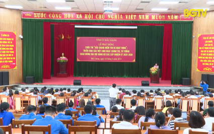 Ph&aacute;t động cuộc thi &ldquo;Bắc Giang niềm tin v&agrave; kh&aacute;t vọng&rdquo; 