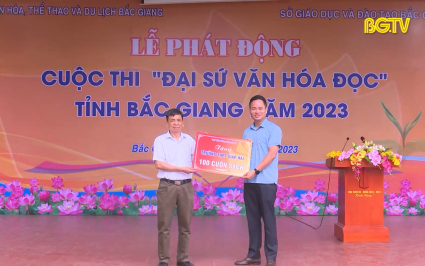Ph&aacute;t động cuộc thi "Đại sứ Văn ho&aacute; đọc" năm 2023