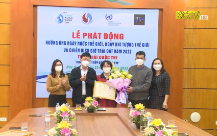 Ph&aacute;t động hưởng ứng ng&agrave;y nước, kh&iacute; tượng thế giới v&agrave; chiến dịch giờ tr&aacute;i đất