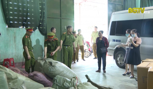 Ph&aacute;t hiện gần 1 tấn nguy&ecirc;n liệu thuốc bắc kh&ocirc;ng r&otilde; nguồn gốc
