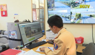 Phạt &ldquo;nguội&rdquo; tr&ecirc;n cao tốc H&agrave; Nội- Bắc Giang