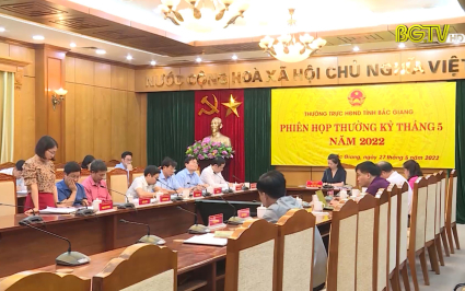 Phi&ecirc;n họp thường kỳ th&aacute;ng 5 của Thường trực HĐND tỉnh