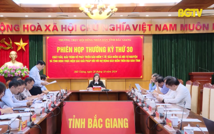 Thường trực HĐND tỉnh họp phi&ecirc;n thường kỳ
