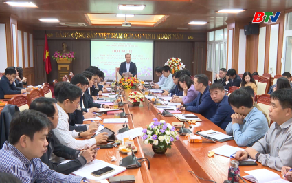Ph&oacute; Chủ tịch Thường trực UBND tỉnh l&agrave;m việc với Sở VHTT&DL 