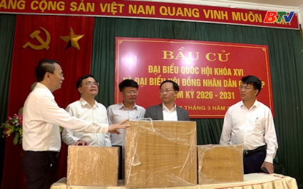 Ph&oacute; chủ tịch UBND tỉnh kiểm tra chuẩn bị bầu cử tại một số địa phương