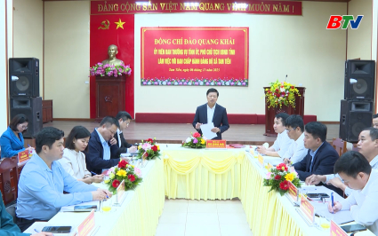 Ph&oacute; Chủ tịch UBND tỉnh l&agrave;m việc với x&atilde; Tam Tiến 
