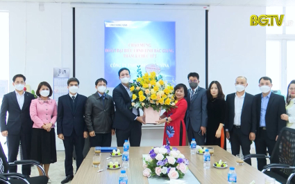 Ph&oacute; chủ tịch UBND tỉnh thăm, ch&uacute;c Tết một số doanh nghiệp FDI