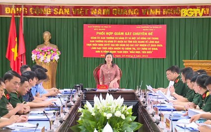 Phối hợp gi&aacute;m s&aacute;t chuy&ecirc;n đề thực hiện Nghị quyết Đại hội Đảng bộ c&aacute;c cấp