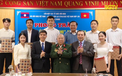 Phong tr&agrave;o &ldquo;Ươm mầm hữu nghị Việt Nam &ndash; L&agrave;o"