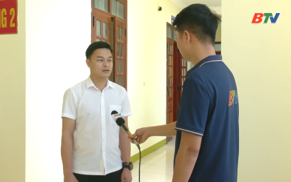Phỏng vấn trao đổi Ph&oacute; Chủ tịch UBND x&atilde; Ph&uacute;c H&ograve;a 