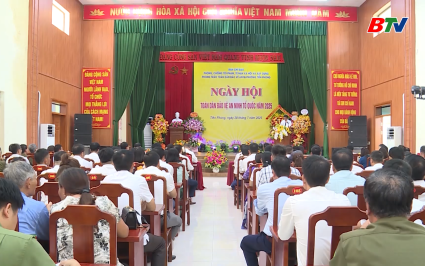 Phường Tiền Phong tổ chức ng&agrave;y hội to&agrave;n d&acirc;n bảo vệ an ninh Tổ Quốc 