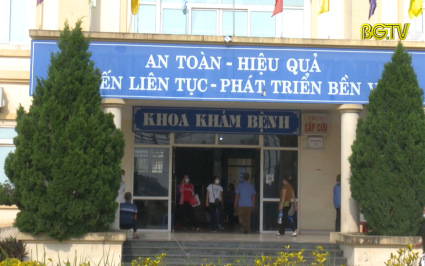 Qu&aacute; tải tại Bệnh viện Ung bướu Bắc Giang