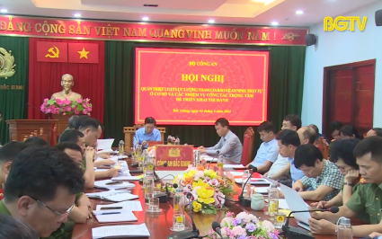 Qu&aacute;n triệt Luật Lực lượng tham gia bảo vệ ANTT tại cơ sở 