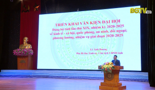 Qu&aacute;n triệt, triển khai thực hiện nghị quyết đại hội đảng bộ tỉnh lần thứ XIX
