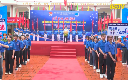 Ra qu&acirc;n Chiến dịch Thanh ni&ecirc;n t&igrave;nh nguyện h&egrave; 2023