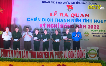 Ra qu&acirc;n chiến dịch thanh ni&ecirc;n t&igrave;nh nguyện "Kỳ nghỉ hồng"