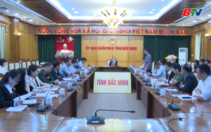 R&agrave; so&aacute;t c&ocirc;ng t&aacute;c chuẩn bị tổ chức Đại hội thể dục thể thao tỉnh Bắc Ninh lần thứ I 