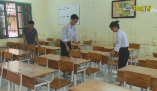 Sẵn s&agrave;ng c&aacute;c điều kiện cho kỳ thi tuyển sinh v&agrave;o lớp 10 THPT