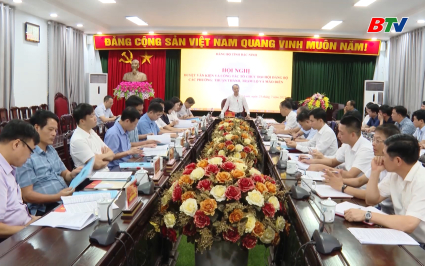 Kiểm tra c&ocirc;ng t&aacute;c chuẩn bị Đại hội tại phường Thuận Th&agrave;nh, M&atilde;o Điền, Trạm Lộ