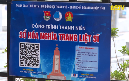 Số ho&aacute; di t&iacute;ch nghĩa trang v&agrave; phục dựng ch&acirc;n dung liệt sỹ