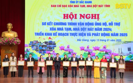 Bắc Giang ph&aacute;t động ủng hộ xo&aacute; nh&agrave; tạm, nh&agrave; dột n&aacute;t 