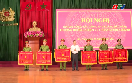 Sơ kết c&ocirc;ng t&aacute;c c&ocirc;ng an 6 th&aacute;ng đầu năm