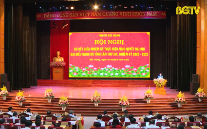 Bắc Giang ho&agrave;n th&agrave;nh vượt mức nhiều chỉ ti&ecirc;u Nghị quyết Đại hội