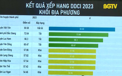 C&ocirc;ng bố kết quả khảo s&aacute;t DDCI