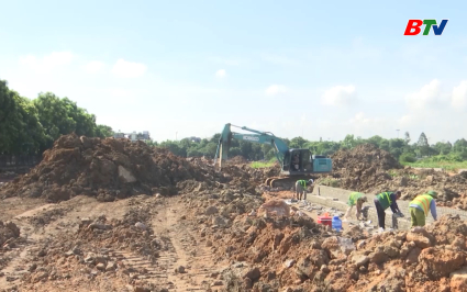 Sớm ho&agrave;n th&agrave;nh Khu nh&agrave; ở t&aacute;i định cư C&ocirc;ng vi&ecirc;n Văn Miếu 