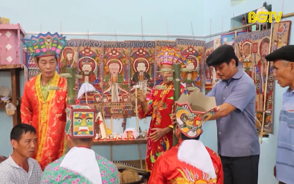 Sơn Động bảo tồn lễ cấp sắc d&acirc;n tộc Dao Thanh Ph&aacute;n 