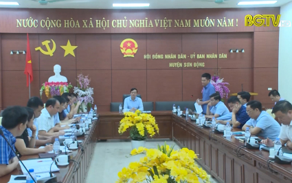 Sơn Động cần tập trung th&aacute;o gỡ kh&oacute; khăn để ph&aacute;t triển kinh tế