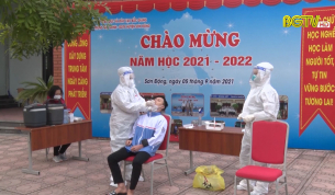 Sơn Động: Chiến dịch x&eacute;t nghiệm diện rộng để truy vết F0