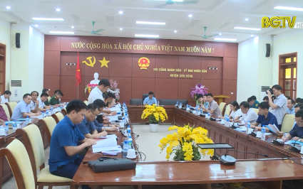 Sơn Động đảm bảo c&aacute;c điều kiện trong c&ocirc;ng t&aacute;c PCTT&TKCN
