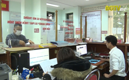 Sơn Động dẫn đầu về chỉ số h&agrave;i l&ograve;ng của người d&acirc;n, tổ chức 