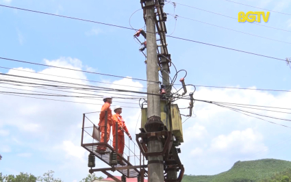 Sơn Động đẩy mạnh giải ph&aacute;p tiết kiệm điện