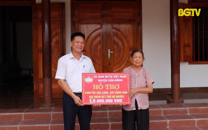 Sơn Động hỗ trợ x&acirc;y dựng nh&agrave; ở cho hộ ngh&egrave;o