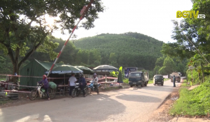 Sơn Động kiểm so&aacute;t nghi&ecirc;m ngặt tại c&aacute;c chốt kiểm dịch Covid-19
