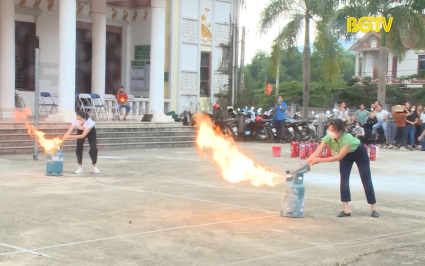 Sơn Động: Tăng cường c&ocirc;ng t&aacute;c bảo đảm an to&agrave;n về PCCC