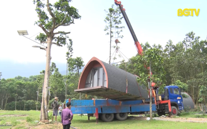 Sơn Động: Th&aacute;o dỡ c&ocirc;ng tr&igrave;nh du lịch chưa được cấp ph&eacute;p