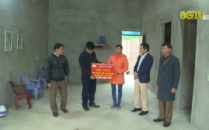 Sơn Động x&acirc;y mới, sửa chữa 100 nh&agrave; Đại đo&agrave;n kết