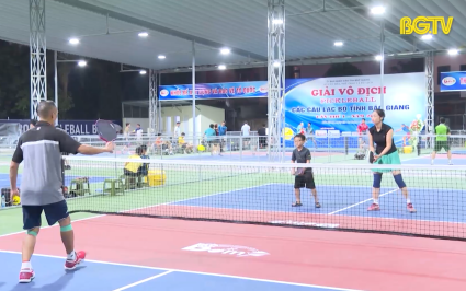 Sức h&uacute;t của pickleball tại Bắc Giang