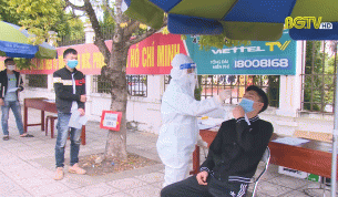 T&acirc;n Y&ecirc;n đảm bảo ph&ograve;ng chống dịch trong kh&aacute;m tuyển nghĩa vụ qu&acirc;n sự