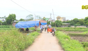 T&acirc;n Y&ecirc;n khẩn trương khoanh v&ugrave;ng dập dịch