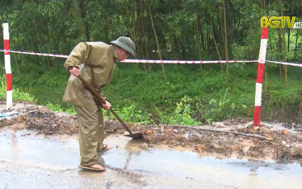 Tăng cường đảm bảo giao th&ocirc;ng trong m&ugrave;a mưa b&atilde;o