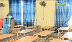 Tăng cường ph&ograve;ng, chống dịch Covid-19 trong c&aacute;c trường học