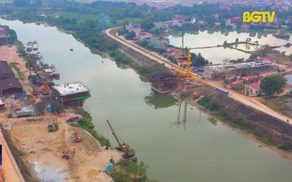 Tăng tốc thi c&ocirc;ng, đẩy nhanh tiến độ c&ocirc;ng tr&igrave;nh đầu tư c&ocirc;ng 