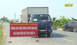 Tạo thuận lợi cho phương tiện vận tải qua chốt kiểm so&aacute;t dịch