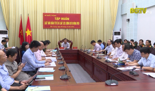 Tập huấn luật d&acirc;n qu&acirc;n tự vệ v&agrave; luật lực lượng dự bị động vi&ecirc;n