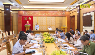 Tập trung cao cho c&ocirc;ng t&aacute;c chuẩn bị Đại hội Đảng bộ tỉnh