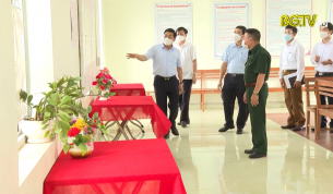 Tập trung cao thực hiện 3 nhiệm vụ: Ph&ograve;ng chống dịch, bầu cử v&agrave; ti&ecirc;u thụ Vải thiều 